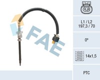 Fae Sensor Abgastemperatur 68043 M14X1,5 FüR Mercedes Klasse Model S212 Cls C218