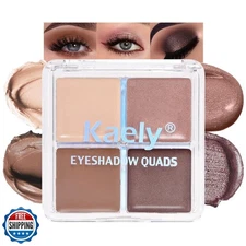 evpct Cream Eye Shadow Palette Makeup for Older Women, Beige Nude Antique Ros