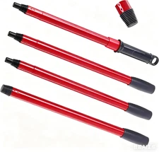 Spin Mop Handle Replacement Compatible with O Cedar Spin Mop and Bucket, 4-Secti