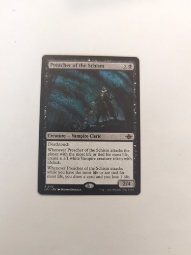Preacher of the Schism The Lost Caverns of Ixalan Regular NM MTG