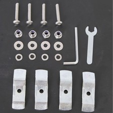 Z410 Monolock / Monokey Universal Base Plate Fitting Kit For Motorcycle
