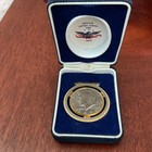 Swank 1974 Kennedy Half Dollar 50C Genuine United States Coin Holder money clip — photo 2
