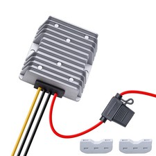 48V/36V to 12V Step-Down Converter, 20A 240W Waterproof DC-DC Step-Down Regul...