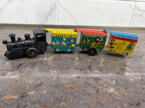 Vtg Marx Disneyland Tin Litho Toy Train