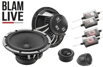 BLAM Live 165LSQ Original 165mm (6.5'') Hi-efficiency Premium Component Speakers