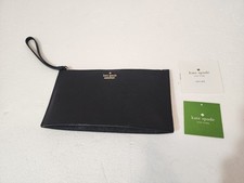 Kate Spade Cameron Street Ariah Leather Wristlet. Black.