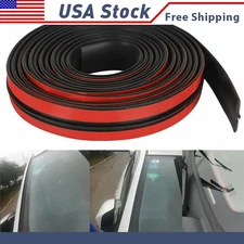 10FT Rubber Seal Weather Strip Door Window Lock Trunk Hood Edge Trim for Car P