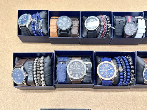 AMAZON WHOLESALE LOT OF 69 WATCHES + BRACELETS + BANDS CONTEMPO BRAND - Picture 9 of 12