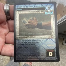 WWF Raw Deal CCG Open Up a Can of Whoop-A%$ Stone Cold Action Card #110/150