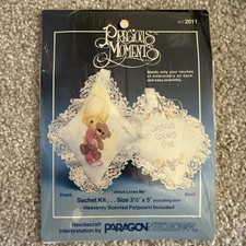 Paragon Precious Moments "Jesus Loves Me" Mini Sachet Kit Needlepoint Kit