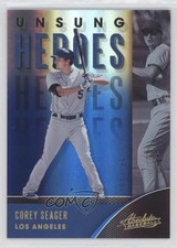 2021 Panini Absolute Unsung Heroes Spectrum Blue 53/149 Corey Seager #UH-7 0c6
