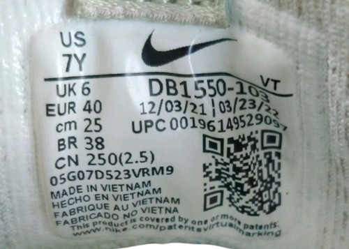 Nike Air Vapormax 2021 FK (Big Kid) US 7Y - Picture 8 of 8