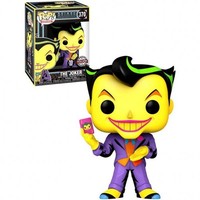 The Joker Batman The Animated Black Light Gitä Special Pop Heroes #370 Funko