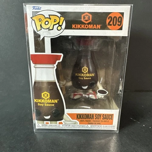 VAULTED Kikkoman Soy Sauce Funko Pop #209 Advertising Food Ad Icons Chinese