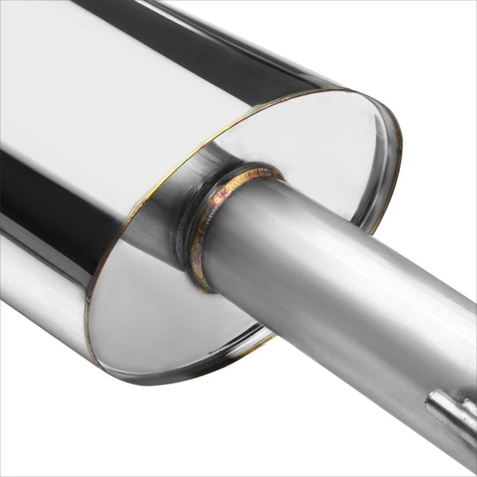 KIT DE SISTEMA DE ESCAPE CATBACK SILENCIADOR PUNTA QUEMADA 4,75" PARA DODGE NEON SOHC 2000-2005 Foto 4 de 4