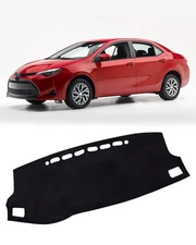 DASH COVER MAT DASHBOARD PAD FOR TOYOTA COROLLA 2014-2018 Red Accessories