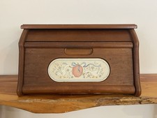 Vintage Marmalade Goose Wooden Bread Box Kitchen Decor