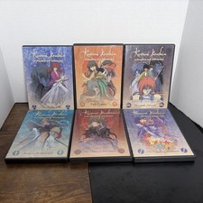 Kurouni Kenshin Wandering Samurai 6 DVD Lot Anime