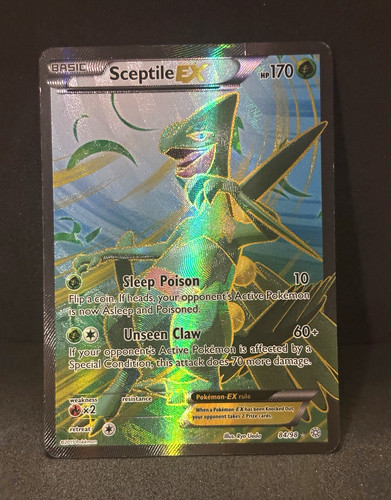 pokemon TCG Sceptile EX 84/98 XY Ancient Origins Full Art Holo EN 2015 170HP