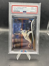 2014 Topps Chrome Update - Jacob deGrom #MB-54 (RC) PSA 10 Gem Mint Rookie Card. rookie card picture