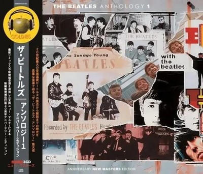The Beatles Anthology 1 Anniversary New Masters Edition 3CD mit OBI Japan Neu