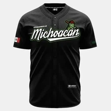 Aguacateros de Michoacán Baseball Jersey – Mexico Hiphop All-Over Print