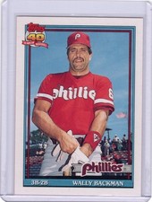 1991 Topps Traded #3T Wally Backman
