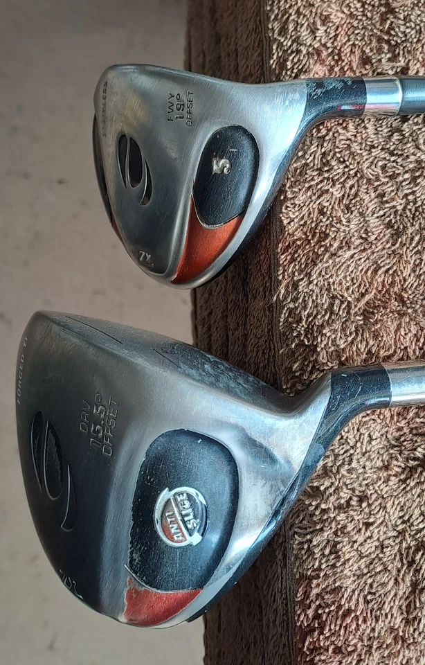 Golf Set ORLIMAR ZX 2 Clubs Driver 15.5 Wood #5 19 RH Graphite Regular Flex - Image 2 of 4