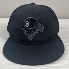 Wild Ones Hat Snapback Flat Bill Black One Size Adjustable Baseball Cap