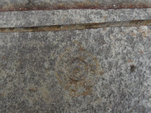 outil ancien , cochoir marque à l'oeil Goldenberg , tonnelier merrandier - Photo 4/4