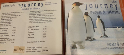 CD SIMEON & JOHN - THE JOURNEY - MELODIEN DER SEHNSUCHT (NEUWERTIG)