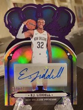 2022-23 Panini Crown Royale #25/25 E.J. Liddell Auto Rookie RC #RCA-EJL 