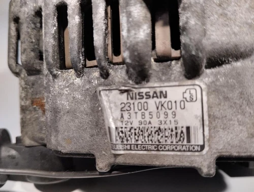 23100VK010 Alternador para NISSAN NAVARA PICKUP (D40M) * 2006 104632 - Imagen 2 de 10