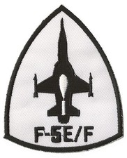 Patch écusson Militaire patche Air Force F-5E/F aviation avion patch