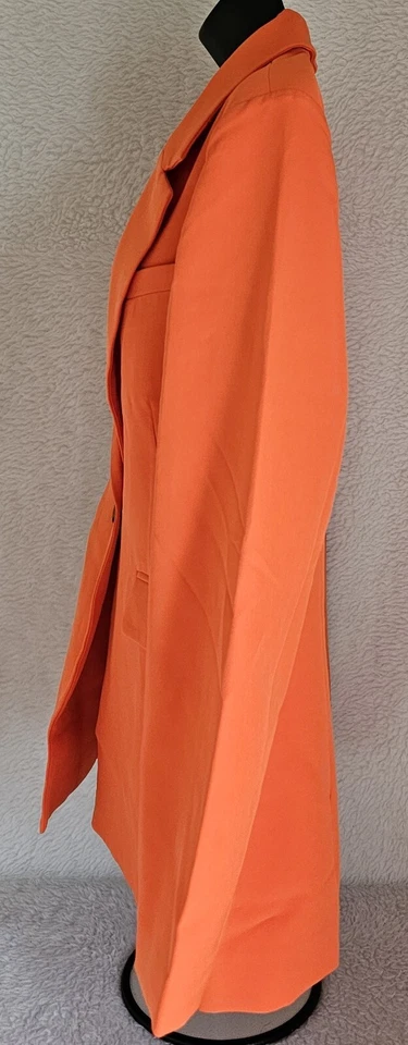 Sanctuary Womens Blazer Jacket Coat Size M Orange NEW - Image 4 of 4
