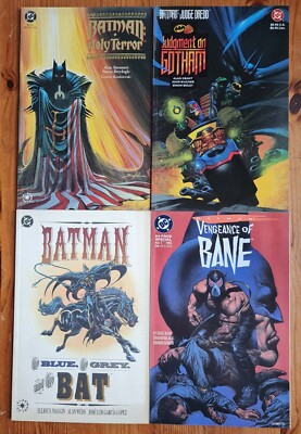 Batman: 4 Comic's - Judgment on Gotham/Holy Terror/Vengeance of Bane/Blue the.. 