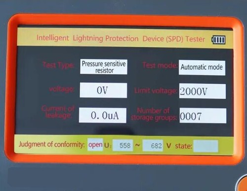 Lightning Protection Component Tester with Insulation Resistance Test Function - Picture 6 of 11