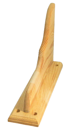 Wood Wall Shelf Support Bracket Corbel 13 x 9 Unfinished - Picture 6 of 8