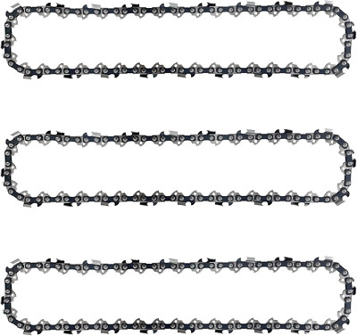 3PACK 10''Chainsaw Chain 3/8'' LP.043  40 DL Fits EARTHWISE: CVP41810, CVPS44010