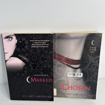 Marked (House Of Night, Book 1) By P.C. Cast & Kristin Cast - Paperback Very Good