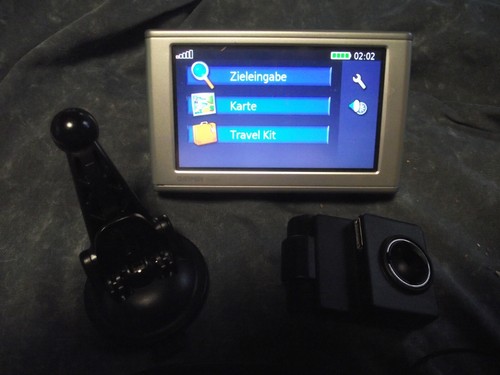 Set Garmin Nüvi 650 NA Navigation Auto GPS Saugnapf-Halterung und Ladekabel - Bild 2 von 24