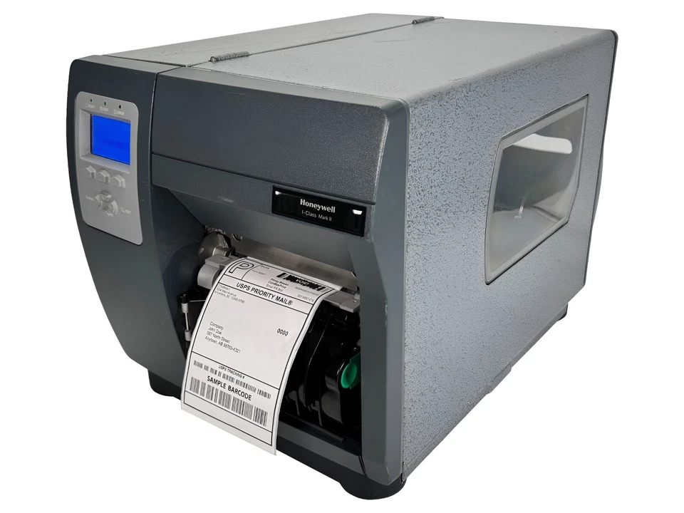 Datamax I-4212e Mark II Thermal Transfer Label Printer Peel Rewind USB Serial - Image 2 of 4