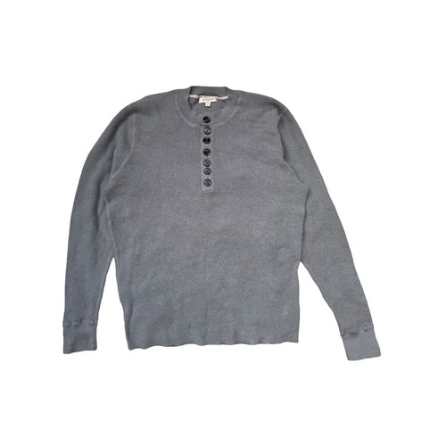 Burberry Gray 100% Cashmere Chic Feminine Cozy Lux Chunky