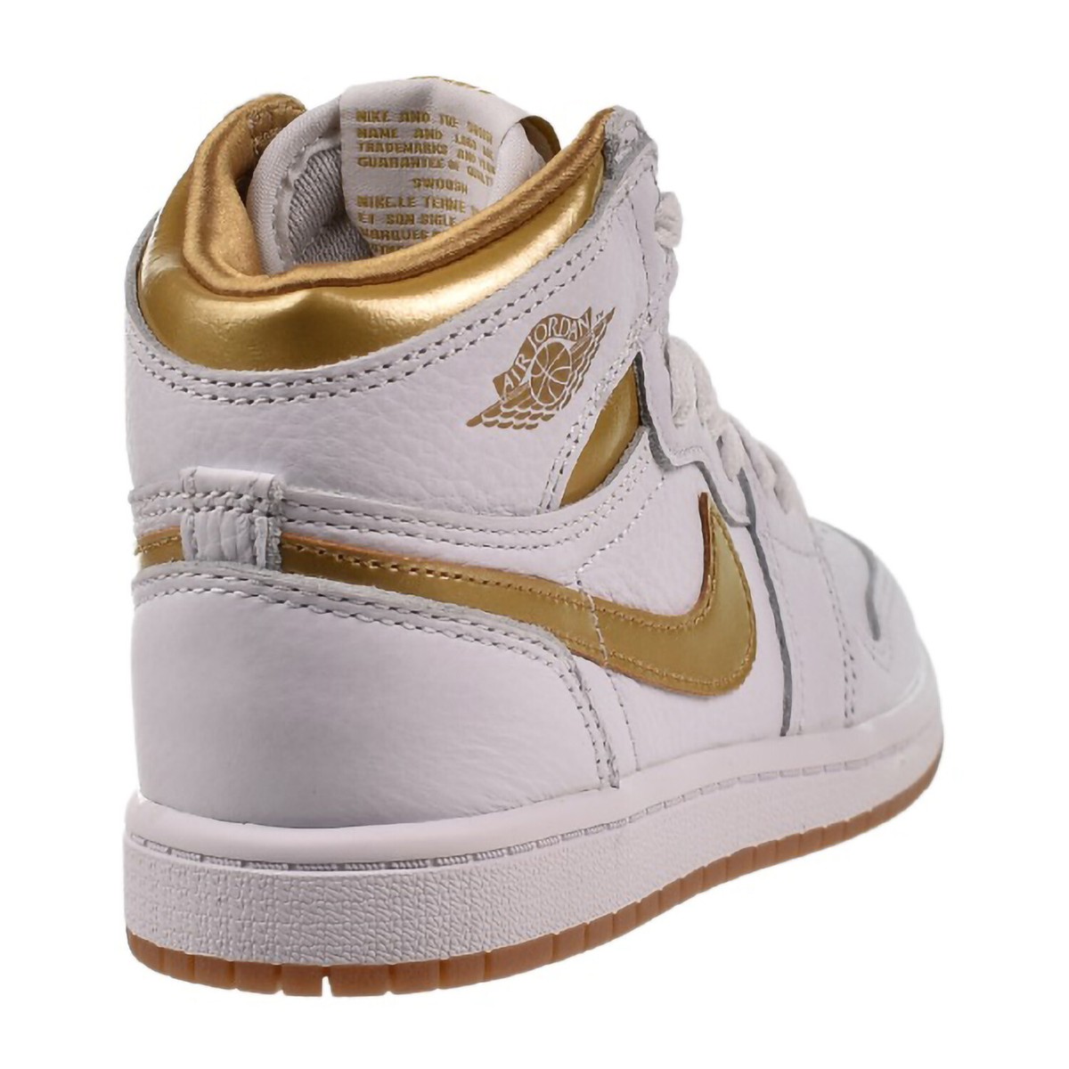 Jordan 1 Retro High OG (PS) Little Kids' Shoes White Jordan 1 Retro High OG (PS) Little Kids' Shoes White