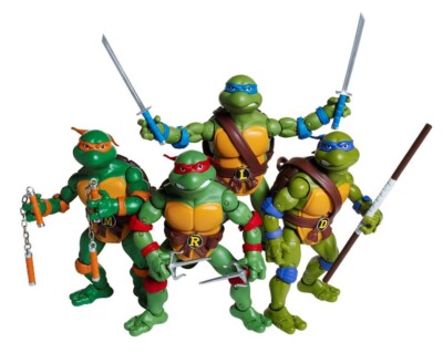 Playmates 2012 TMNT Teenage Mutant Ninja Turtles Classic Collection Lot of 4 Set