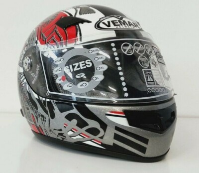 Casco Integrale in fibre composite VEMAR VSS Fine serie ultimi pezzi tg XL  61 62 | eBay