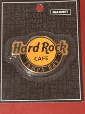 Hard Rock Cafe TAMPA BAY (AIRPORT)  LOGO CLASSIC MAGNET - NEW