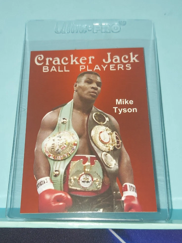 Mike Tyson Cracker Jack card 💥 free ship! - Image 2 of 4