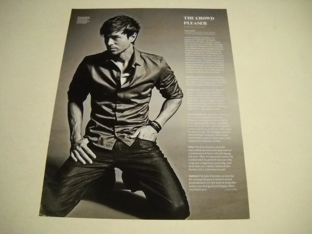 Las mejores ofertas en Memorabilia de Enrique Iglesias | eBay