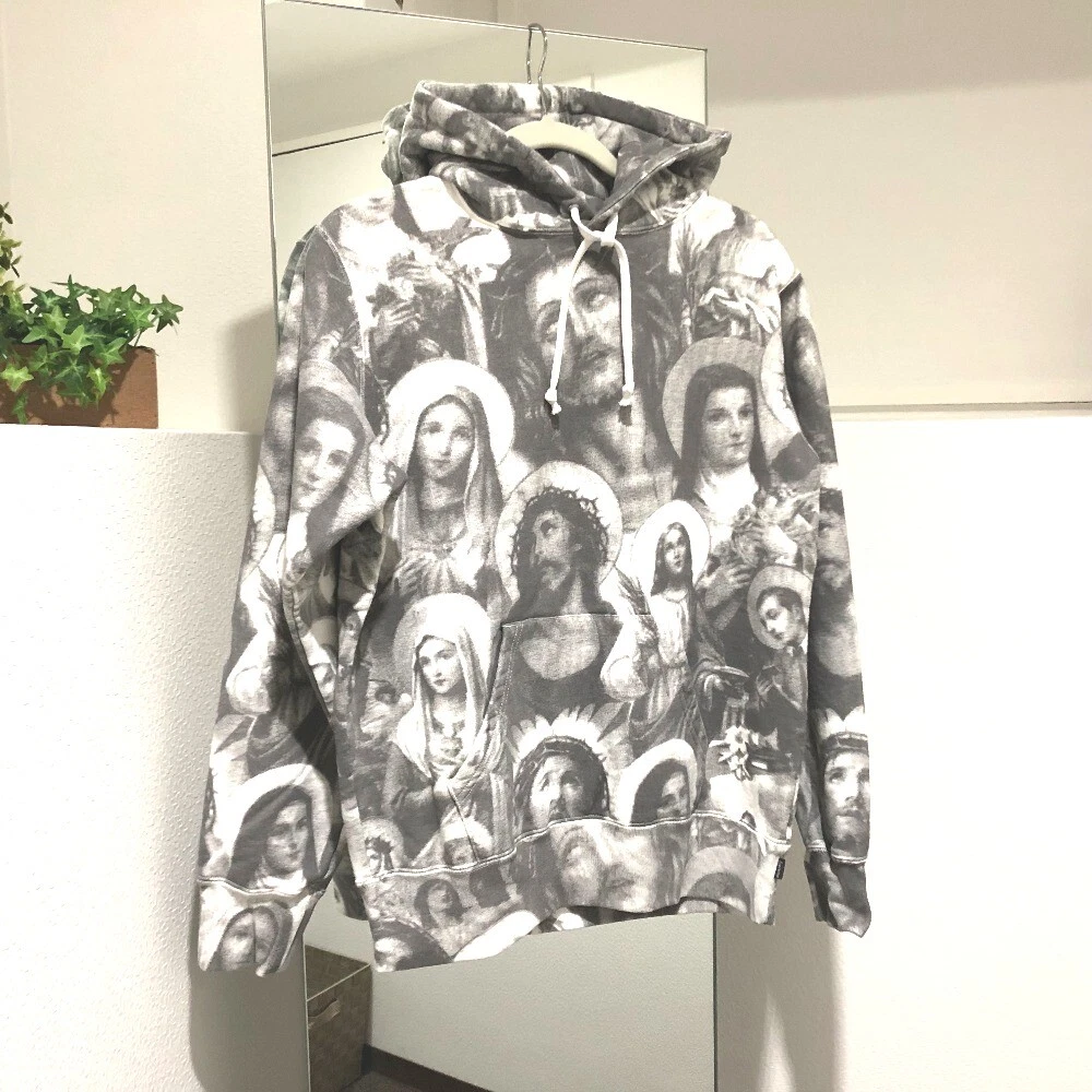 18aw Supreme Jesus and Mary Hooded